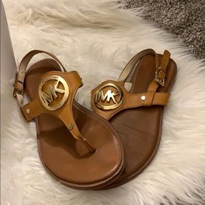 Michael Kors tan sandal